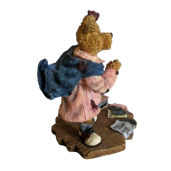 Boyds Bearstone Bailey Swing Time Figurine - Vintage 2000 Boyds Bears - Picture 3 of 7